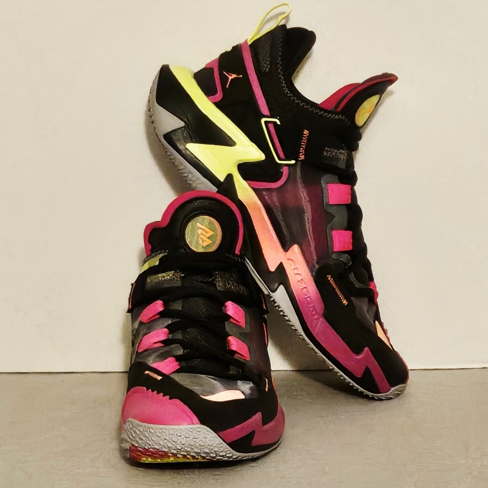 Jordan Why Not Zer0.5 PF 'Raging Grace', (2022), M9, Like New, Multi Color